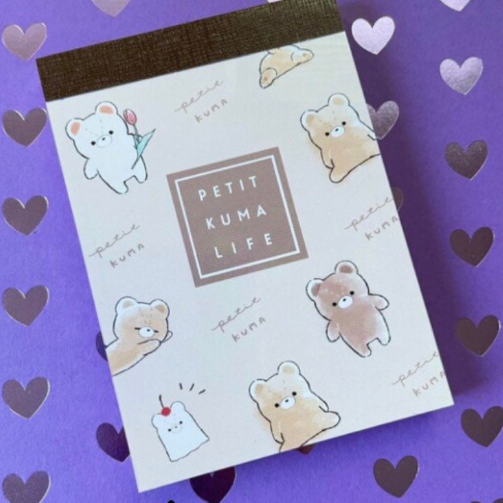Kawaii mini memo pad